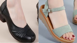 NEW ARRIVALS TOP DIFFERENT FOOTWEAR DESIGN LADIES SANDAL DESIGN BEST SHOES COLLECTION [upl. by Sldney]