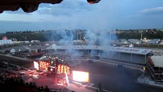 Chuckwagon race Calgary Stampede 2024 and concert [upl. by Schlessinger623]