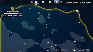 Maneater Truth Quest Plover island Map With all Collectible locations [upl. by Ondrea]