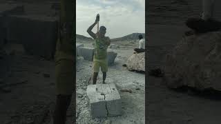 granite stone cutting video viral [upl. by Pet854]