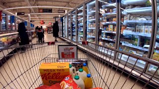 Shopping In Sainsburys Supermarket  LONDON SUPERMARKET GROCERY SHOPPING TOUR [upl. by Anawat]