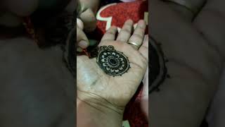 Beautiful mehndi design🌟 youtube shorts festival mehndiLikeSHARE🙏 [upl. by Fugate399]