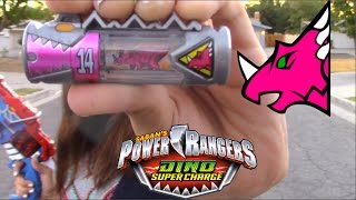 Power Rangers Dino Super Charge Dino Cupid Charger [upl. by Bickart]