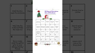 Comment to get this beautiful calendar for free trending christmas magic viralshort [upl. by Arlina]