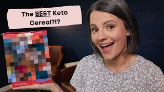 The BEST Keto Cereal Ive Ever Had  Keto Cereal Reviews and Taste Test [upl. by Anhpad]