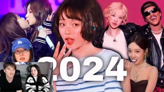 Reacting To Kpop Viral Moments Of 2024 [upl. by Nwahsaj]