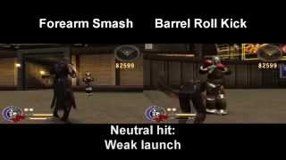 God Hand  Forearm Smash and Barrel Roll Kick share the same property [upl. by Hector]