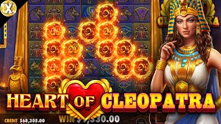 My MAX WIN 🔥 In The NEW Slot 🔥 Heart of Cleopatra  Online Slot EPIC Big WIN  Pragmatic Play [upl. by Pejsach]