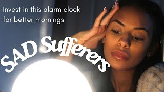 How to be a Morning Person with the Lumie Spark 100 Alarm Clock  Seasonal Affective Disorder [upl. by Viki273]