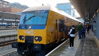 DDZ vertrek van station Utrecht Centraal [upl. by Adaven534]