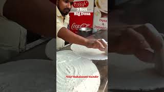 3 FEET Dosa eating challenge ll Mahalaxmi Mandir Special Dosa [upl. by Laflam9]