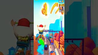 subway surfers subwaysurfers funniestvideo youtubeshorts shorts viralvideo gaming [upl. by Tratner159]