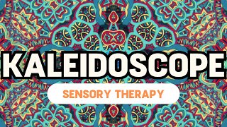 Kaleidoscope and Relaxing Music  Autism Sensory Therapy [upl. by Notyalc327]