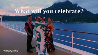 Paul Gauguin Cruises  Celebrations amp Special Occasions [upl. by Mayworm]