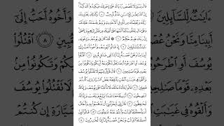 Surat Yusuf Joseph  Ayat 10 to 12  Mishary Rashid Alafasy shorts [upl. by Sabas]