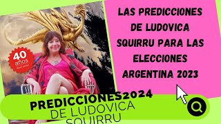 Las Predicciones de Ludovica Año del Dragón y quien gana en el Balotaje De Argentina 2023 [upl. by Goer]