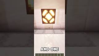 How to make a REDSTONE LAMP in Minecraft Tutorial minecrafttutorial minecraft [upl. by Jessica]