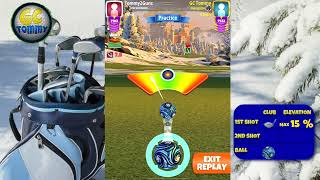 Hole 7  Par 3 Grunberg Slopes  3rd Tee  GUIDETUTORIAL Golf Clash tips [upl. by Nema]