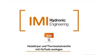 HyToolsApp IMI Heimeier  Heizkörper  Thermostatventile auslegen [upl. by Greta]