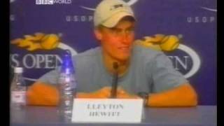 Lleyton Hewitt vs James Blake US Open 2001  Round 2 [upl. by Irabaj546]