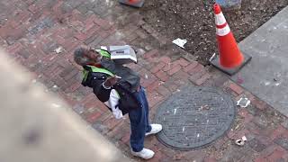 Man High On Drugs in Downtown Baltimore 2019 baltimore [upl. by Arteid]