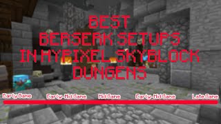 Best Berserk Setups For Hypixel Skyblock Dungeons [upl. by Aushoj]