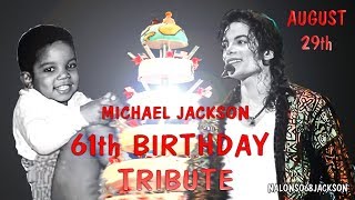 MICHAEL JACKSON 61st BIRTHDAY tribute 2019 [upl. by Notaek]