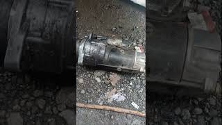 Replace Starter Dump truck armandelectrical SsD shortsvideo [upl. by Studner]