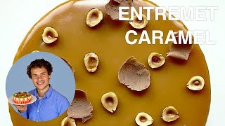 RECETTE DE LENTREMETS CARAMELNOISETTE [upl. by Neehar]