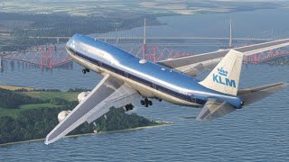 It was amazing when the KLM plane hit the bridge [upl. by Dnalyaw]