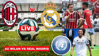 AC Milan vs Real Madrid 10 Live Stream PreSeason 2024 Friendly Football Match Score Highlights [upl. by Llerut]