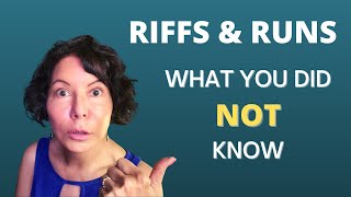 How to sing riffs and runs WHAT YOU DONT KNOW shorts riffsandruns singinglessons [upl. by Llewop]