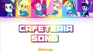 MLP Lyrics Cafeteria Song  Color Coded Lyrics [upl. by Anesor]