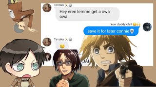 AOT Armin and connie being crackheads🥴🤷Part 1 Ftereri ship aot read description [upl. by Anse]