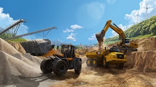 CONSTRUCTION SIMULATOR 2022  Campaign Job Build an Access Road Part 1 constructionsimulator [upl. by Tareyn]