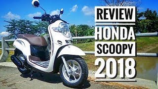 Review all new Honda SCOOPY 2018 [upl. by Amble]