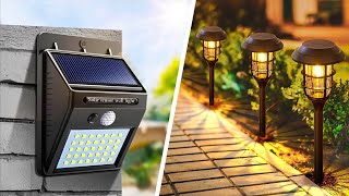 Homehop Solar Pillar Lights For Gate Outdoor Home  Installation Methods [upl. by Ecirtac861]