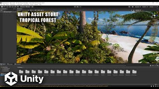 Make A Realistic Environment  Beautiful Tropical Jungle in Unity 3D with HDRP [upl. by Gilson]