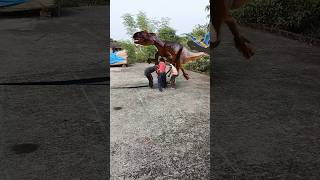 Titan trex Jurassic Park dangerous attack part 21 sshortsvirelvfx animetion [upl. by Dorraj]