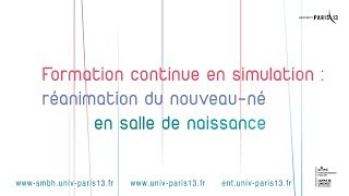 Formation continue en simulation réanimation du nouveauné en salle de naissance [upl. by Alithia]