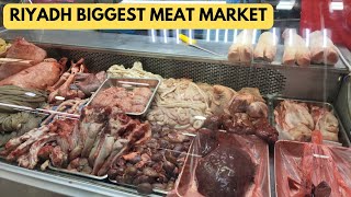 Meat Market in Riyadh Saudi Arabia 🇸🇦  Biggest Meat Market in Riyadh City Batha [upl. by Jaella521]