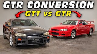 Transforming a Nissan Skyline GTT Into a Skyline GTR [upl. by Woods]