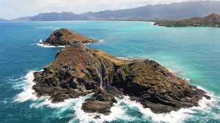 Kayaking to the Mokulua Islands [upl. by Nnylarak]