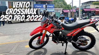 Vento Crossmax 250 Pro 2022  ¿Ya Conocías Este Color [upl. by Casar]