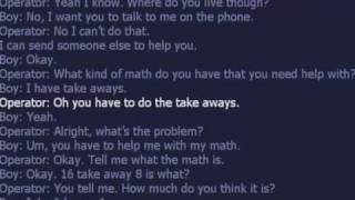 kid call 911 for help with math [upl. by Aivlys593]