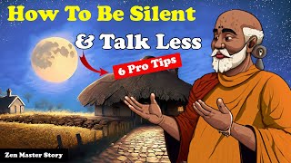 How To Be Silent Person amp Talk Less With 6 Pro Tips Power Of Silence Story [upl. by Divad]