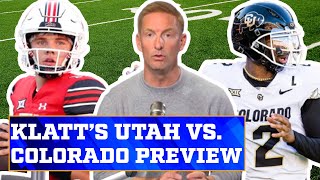 Utah vs Colorado Who will win this Big 12 showdown  Joel Klatt Show [upl. by Ainotna591]