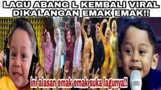 LAGU ABANG L AYO BERGEMBIRA KEMBALI VIRAL DIKALANGAN EMAK EMAK [upl. by Alben44]