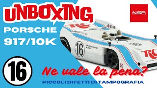 Ne vale la pena Porsche 917 10k con piccoli difetti di tampografia [upl. by Hselin]