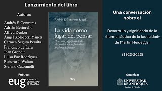 Lanzamiento del libro quotLa vida como como lugar del pensarquot [upl. by Adlev]